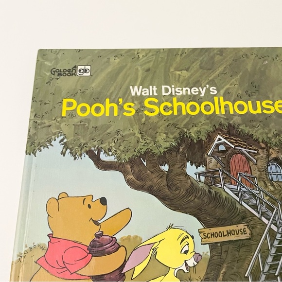 Vintage 1978 Walt Disney's Pooh's Schoolhouse Golden Press Hardcover - Picture 3 of 16